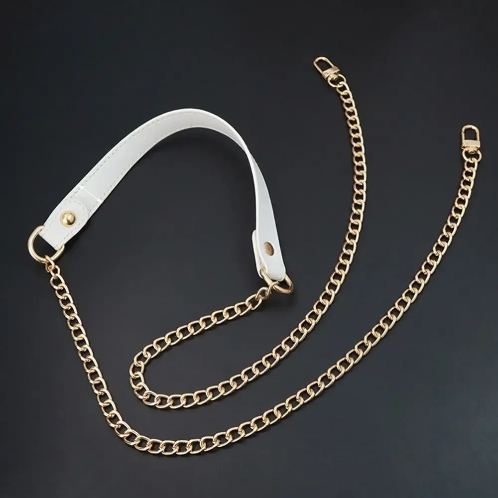ceinture de sac à bandoulière en cuir pu, sangle de remplacement initiée, poignée en cuir pu avec équipement en métal, accessoires de remplacement, mode, 120cm
