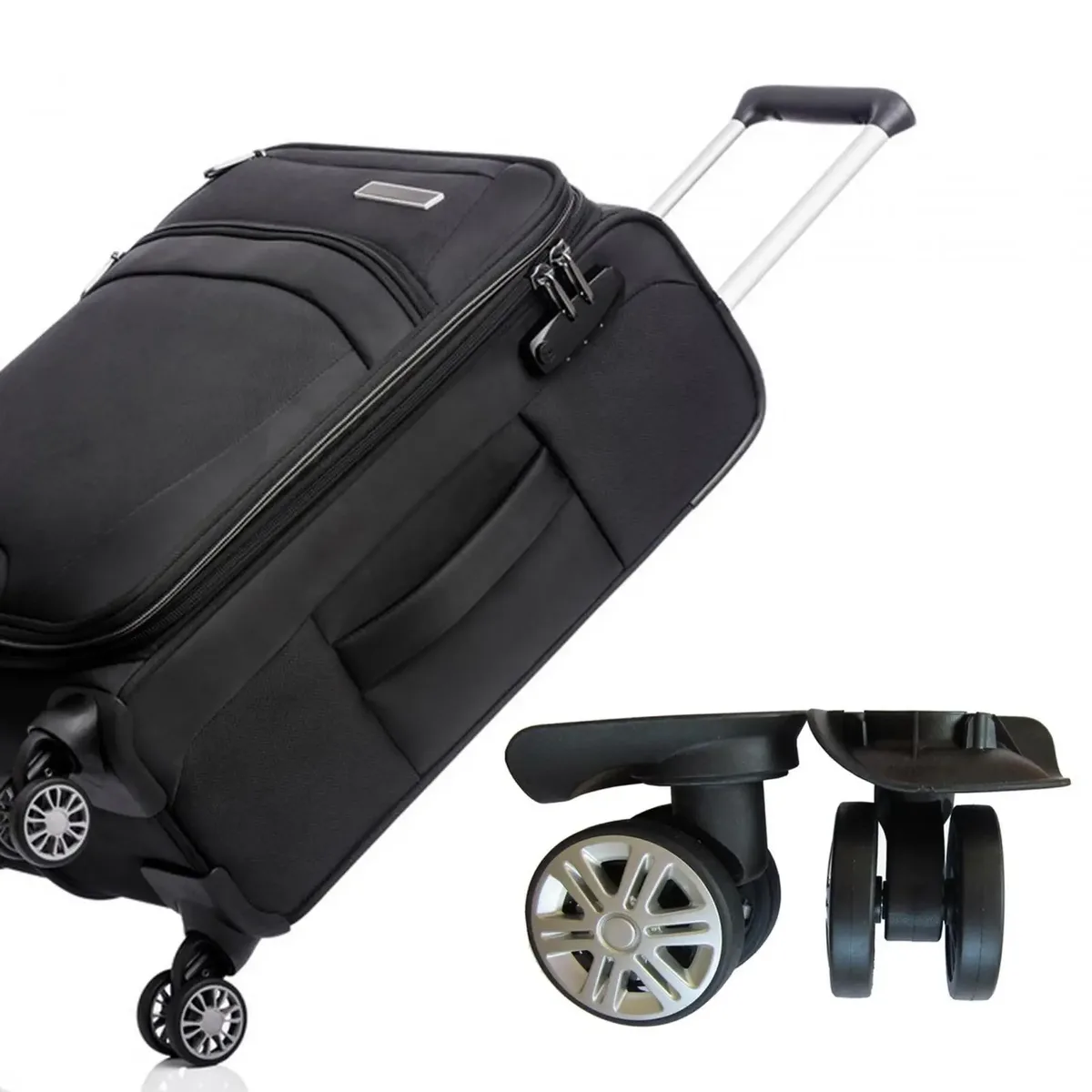 roues pivotantes robustes de remplacement pour valises et bagages de voyage