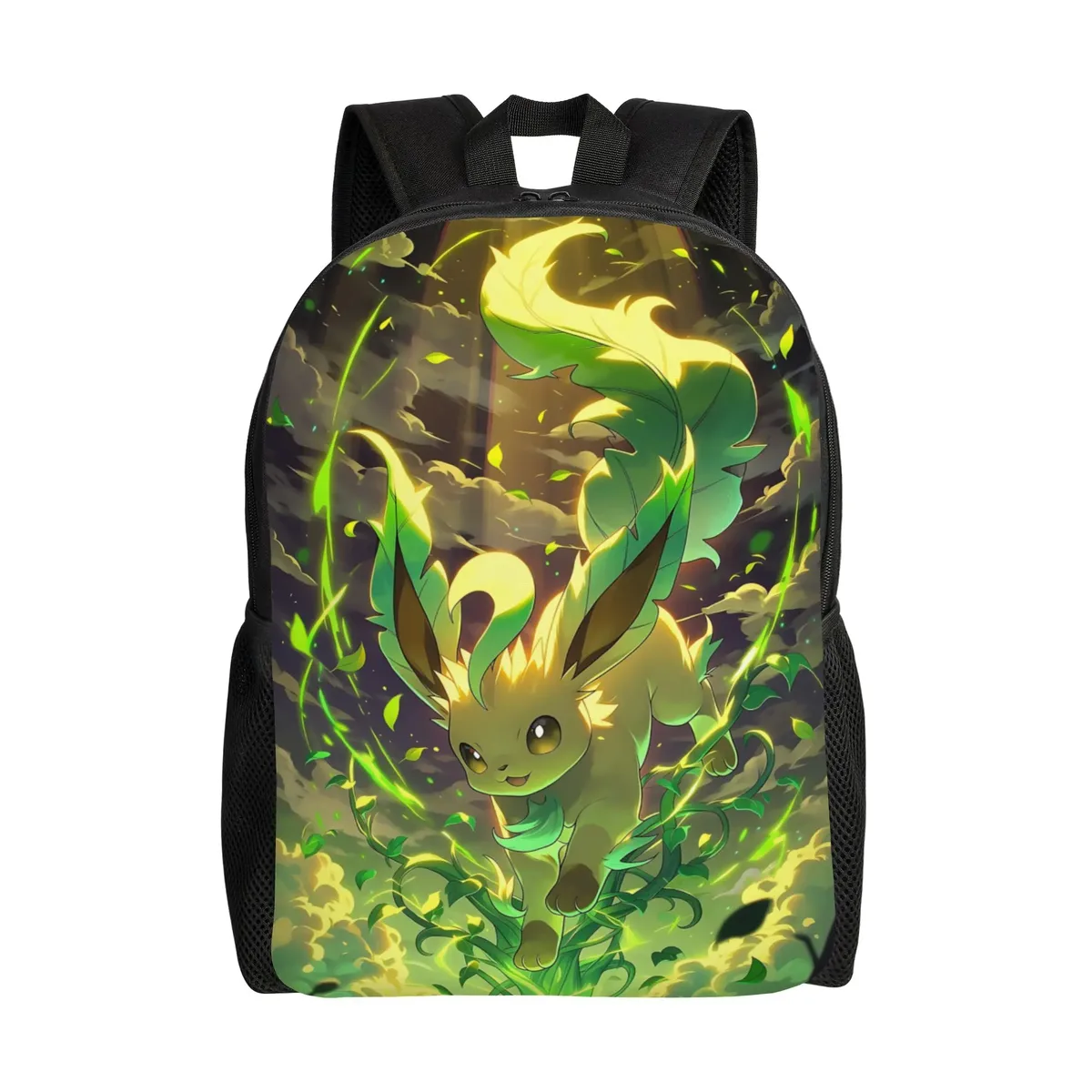 sacs à dos tendance, sac à dos pokemon, sac à dos de jour eevee eeveelution, mochila, sac à dos rétro lavable pour le travail et le bureau