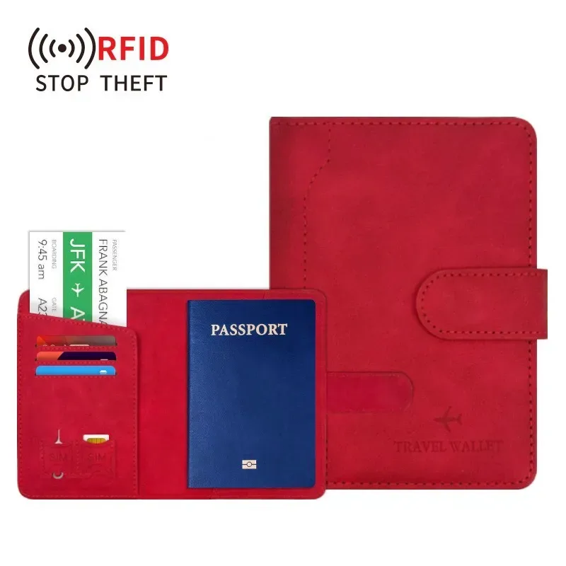 porte-passeport pour les essentiels de voyage, étui de protection pour passeport, accessoires indispensables pour les femmes et les hommes