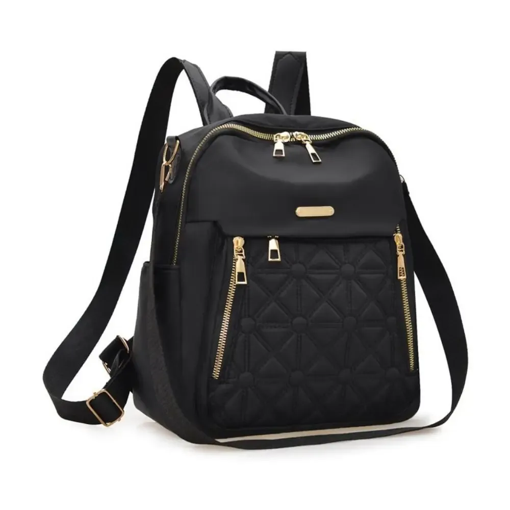 sac à dos en tissu oxford, simple et luxueux, multifonctionnel, couleur unie, sac à bandoulière, petit sac à main, sac à dos rétro