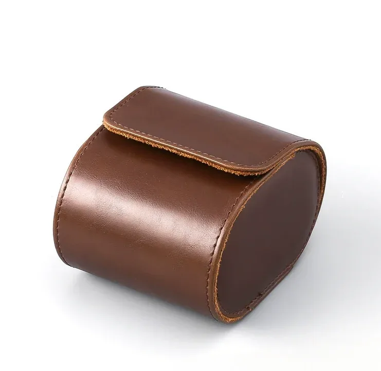étui à montre personnalisé avec logo, en cuir pu de luxe, gravure de nom, organiseur pour hommes à 1, 2 ou 3 emplacements, boîte à montre de voyage, cadeau pour femmes, boîte de présentation de montre