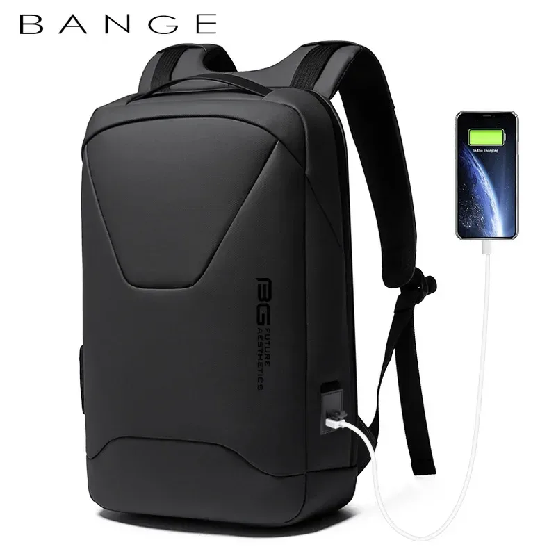 bange nouveau sac à dos antivol étanche pour ordinateur portable 15,6 pouces, idéal pour le travail quotidien, les affaires et l'école, mochila pour hommes et femmes