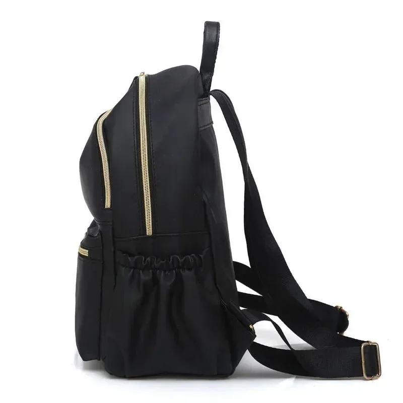 sac à dos classique imperméable grande capacité tendance pour femme, sac d'école pour ordinateur portable, sac de voyage mignon pour fille, sac à dos décontracté quotidien