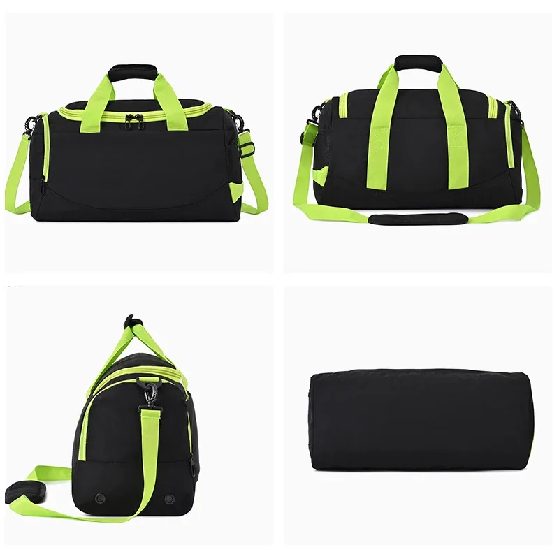 sac de football personnalisé avec logo, séparation sec/humide, sac à main, sac de sport imprimé avec motif logo