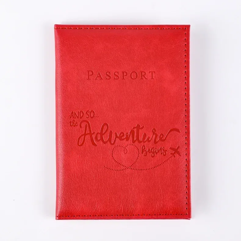 porte-passeport, couverture portefeuille, essentiels de voyage, étui à cartes en cuir pu, accessoires de voyage internationaux pour femmes/hommes