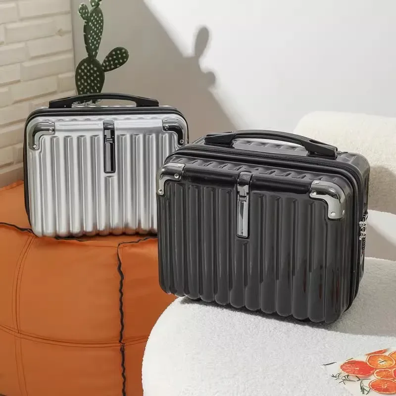 mini bagage valise 14 pouces | trousse à cosmétiques mini boîte de maquillage (14 ") sac de voyage pour bagages