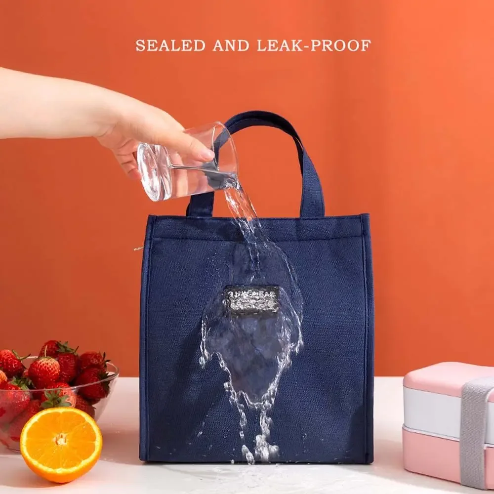 sac isotherme de pique-nique pour aliments et boissons, sac de courses pour le camping, sacs de rangement extérieurs, boîte à lunch, sac à lunch, organisateur de repas, sac à main en toile