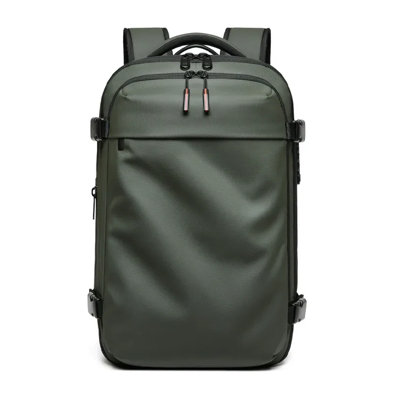 sac à dos de voyage pour hommes, sac à dos à compression sous vide pour ordinateur portable de 17 pouces, sac à dos d'affaires de grande capacité, sac à dos de camping, sac à dos de randonnée extensible
