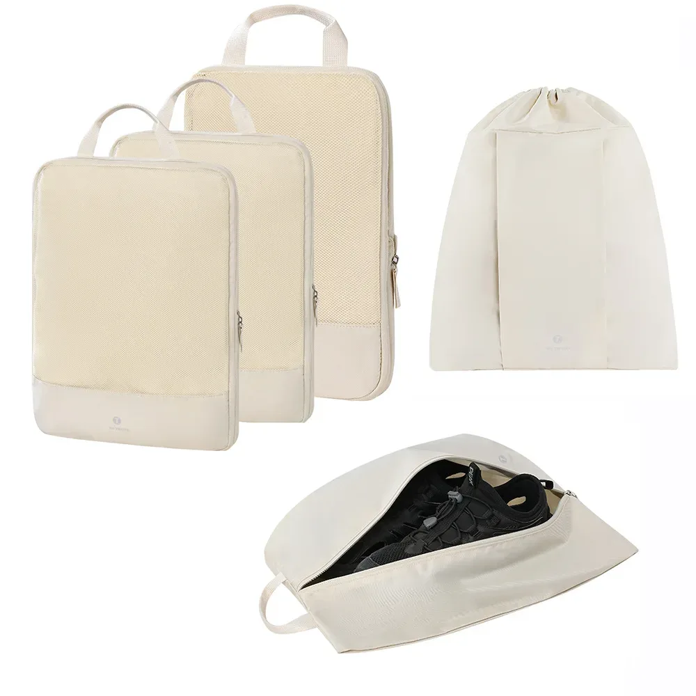 sac de compression de voyage, organisateur de bagages pour voyages d'affaires, sac de séparation pour sous-vêtements et vêtements, style moderne et simple