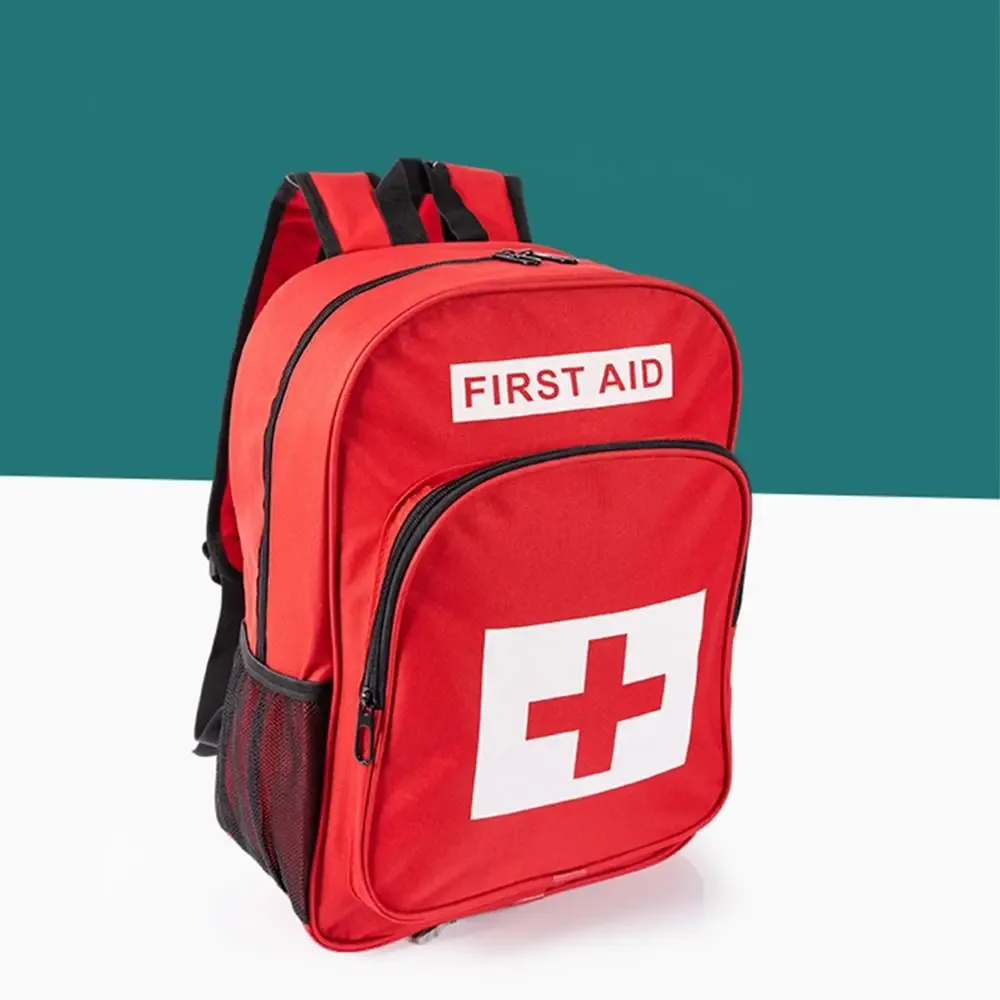 Sac à dos vide pour médicaments d'urgence, anti-rayures, grande capacité, sacs de sauvetage en plein air, sacs multi-poches en Nylon pour premiers intervenants, traumatologie