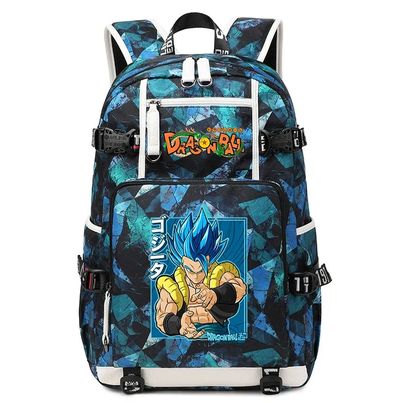 sac à dos d'école imprimé dragon ball z, sac à dos de voyage de grande capacité pour enfants et adolescents