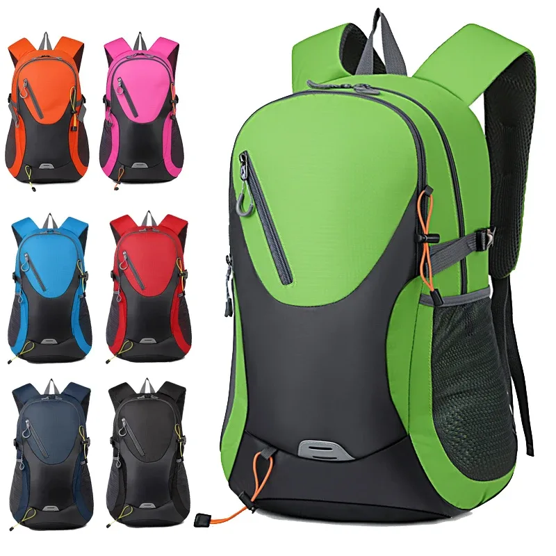 Sac à dos de sport imperméable unisexe – Sac polochon pour moto et randonnée pour hommes et femmes