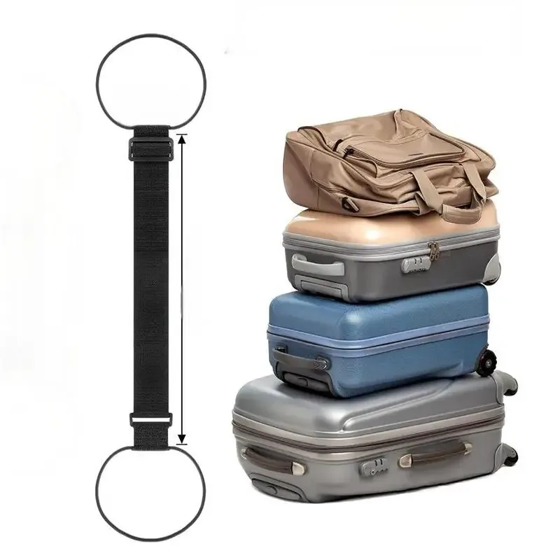 nouvelle sangle élastique réglable pour bagages, sangle de transport, ceintures élastiques pour valises, sangles de sécurité pour bagages de voyage