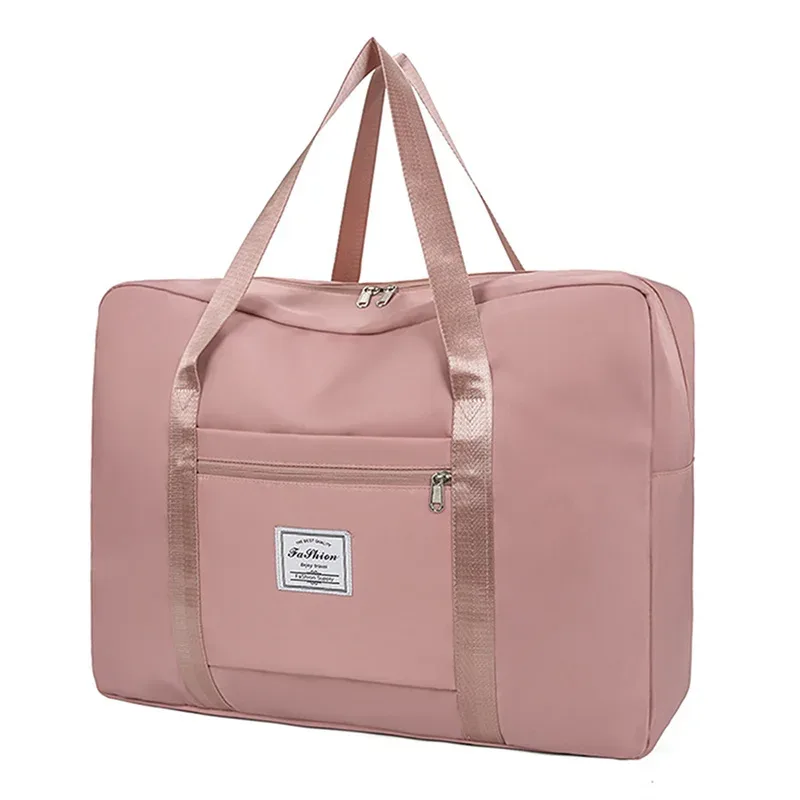 sac de voyage pliable de grande capacité, sacoche de rangement à fermeture éclair, portable, de dehors, polyvalent, de bug astique, bagage, fourre-tout, de transport, s/m/l/xl, 1 pièce