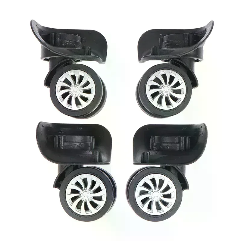 4 roues pivotantes universelles à 360 degrés pour valise et bagages, outils pour roulettes de chariot
