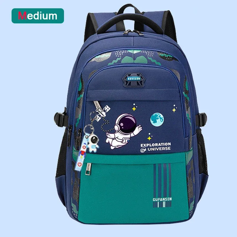 sac à dos d'école astronsominitié pour garçon, cartable étanche pour enfant du primaire