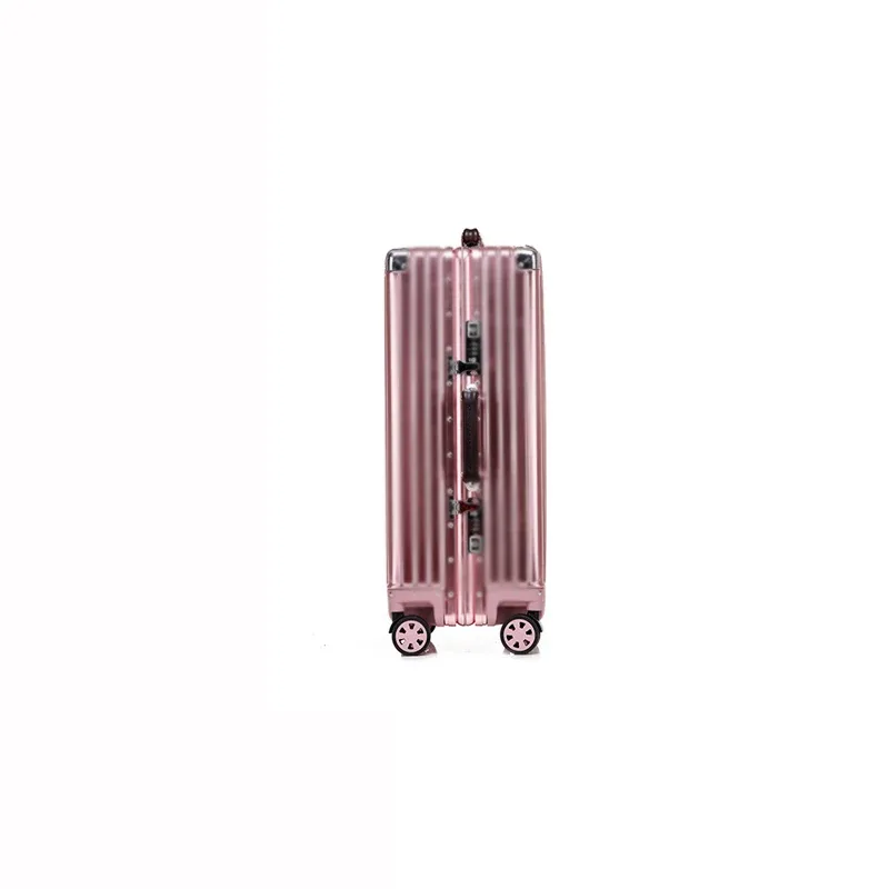 valise tout en alliage d'aluminium et de magnésium, boîtier de chariot à main, valises voyage en métal, bagage de cabine de voyage d'affaires 20 "24" 26 "29" pouces