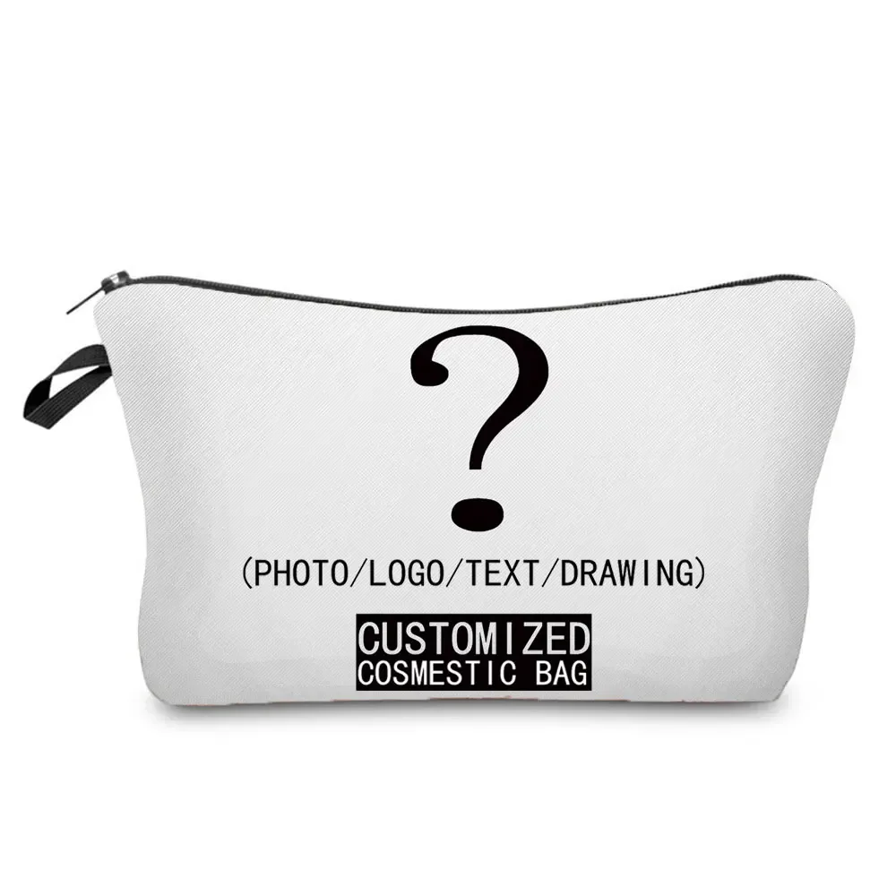sacs de maquillage imprimés cheval pour femmes, sac à cosmétiques décontracté pour filles, mini trousse de toilette écologique réutilisable de voyage, trousse à crayons pour étudiants