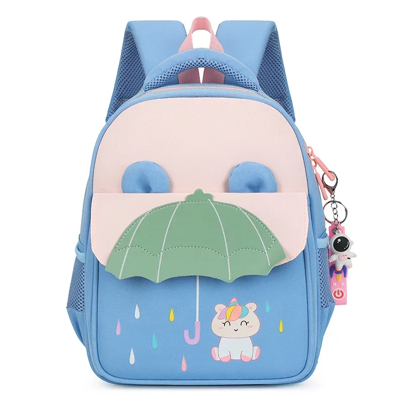 sac à dos parapluie mignon pour garçons et filles de maternelle, personnalisable avec nom, petit cartable pour enfants, nouveau sac à goûter de dessin animé pour la journée des enfants