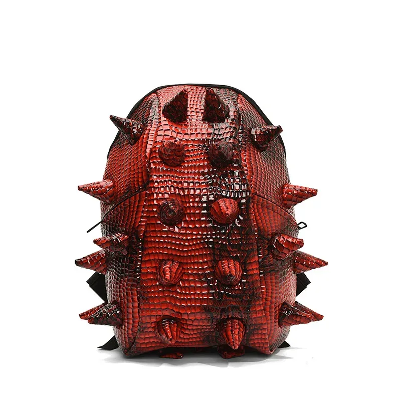 sac à dos motif hérisson pour l'école en plein air personnalité drôle sacs à dos d'équitation sacs créatifs pour femmes hommes sac de grande capacité