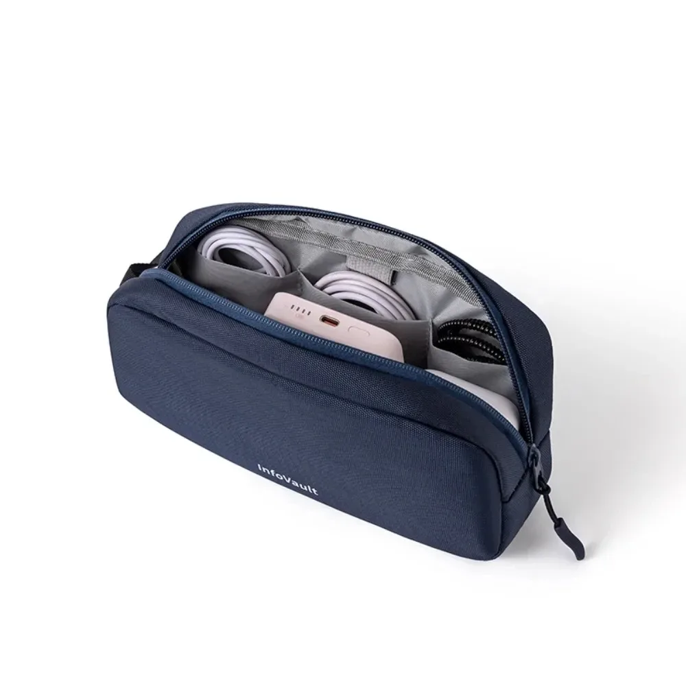 étui de voyage résistant à l'eau pour l'extérieur, en tissu oxford, grande capacité, sac de rangement pour câbles, organiseur de câbles portable