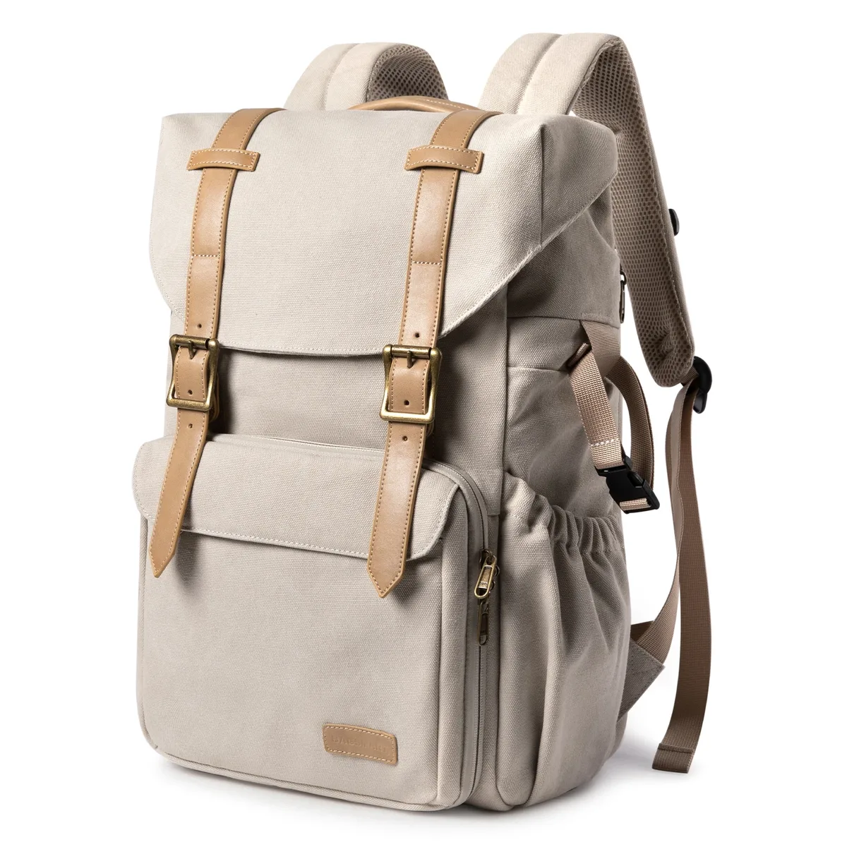 bagsmart-sac à dos étanche pour appareil photo reflex numérique, convient à un ordinateur portable jusqu'à 15 "avec support de trépied, adapté aux photographes