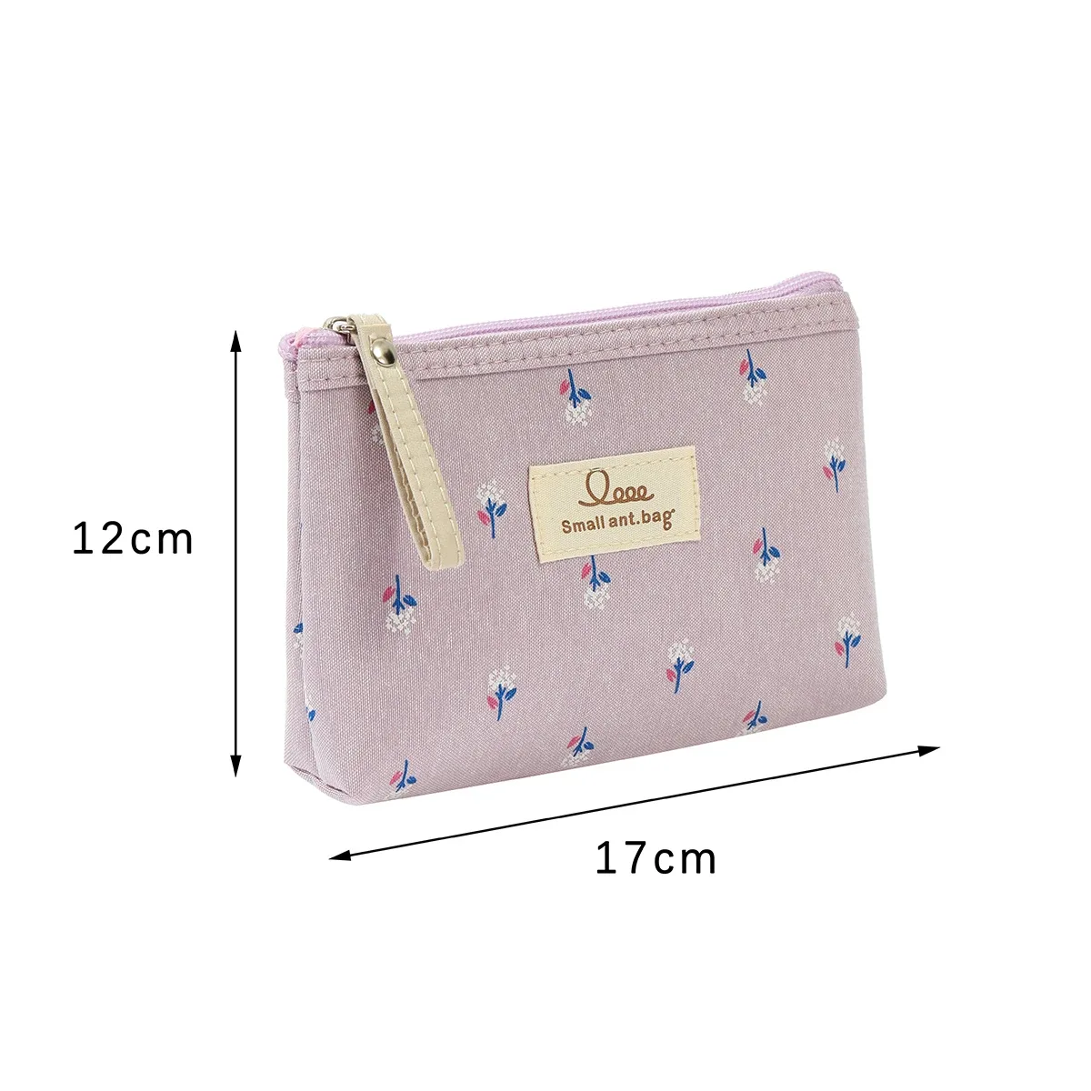 trousse de maquillage en toile style instagram imprimée, trousse à crayons portable pour femme, trousse de voyage pour étudiants, sac de rangement pour articles de toilette