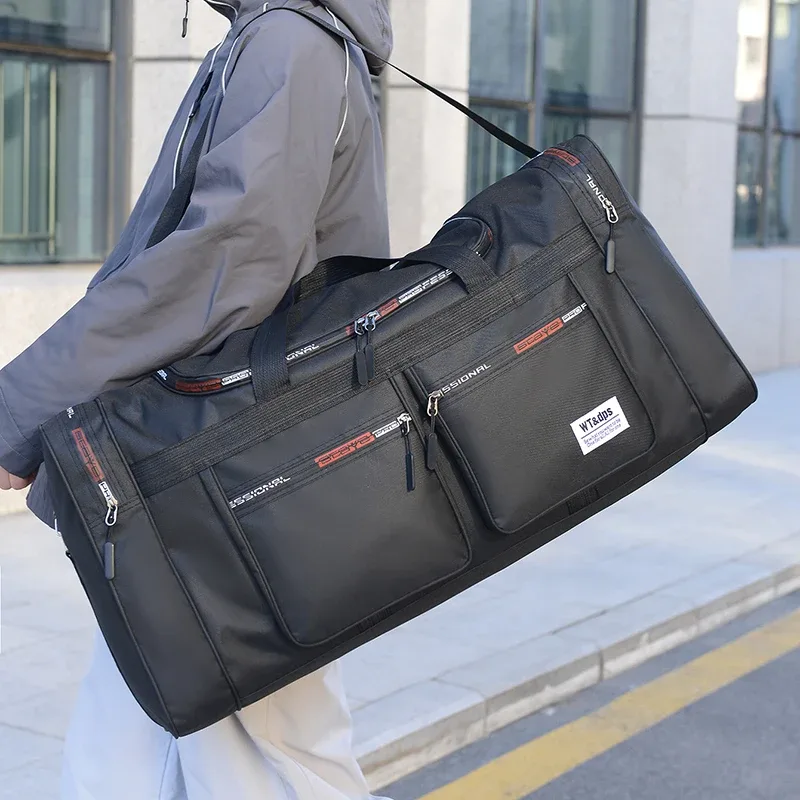 sac de rangement à bandoulière pour hommes, sac de voyage de très grande capacité
