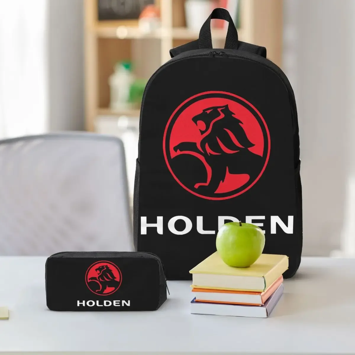 meilleure vente holden logo marchandise sac à dos bookbag sac d'école ordinateur portable sacs à bandoulière 3ps sac à déjeuner isolé trousse à crayons