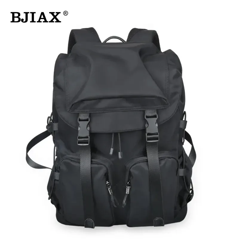 bjiax hommes sac à dos loisirs voyage ordinateur sac à dos simple version coréenne des lycéens mode tendance sac