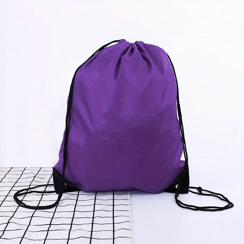 sac à dos de poche étanche à cordon de serrage – sac de sport de plein air léger et durable, pour randonnée, salle de sport, voyage, usage quotidien, sac cadeaux