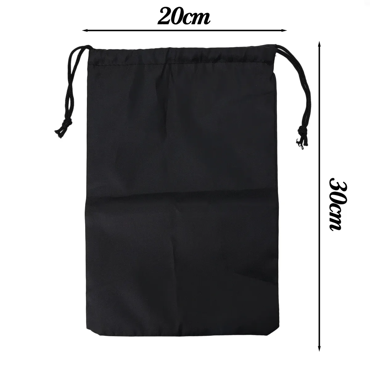 pochette de rangement à cordon en nylon, sac multifonctionnel, sacs pour voyage et activités de plein air de 10x20cm à 30x20cm, sac de rangement