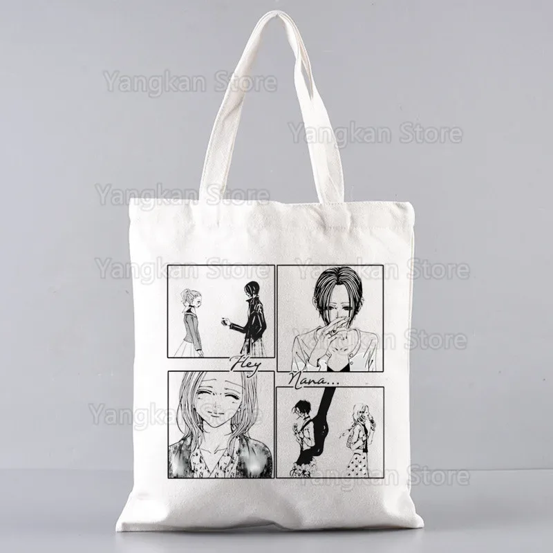 nana anime toile fourre-tout sacs pour dames sacs à main kawaii mignon bolsa portable shopping sac à bandoulière