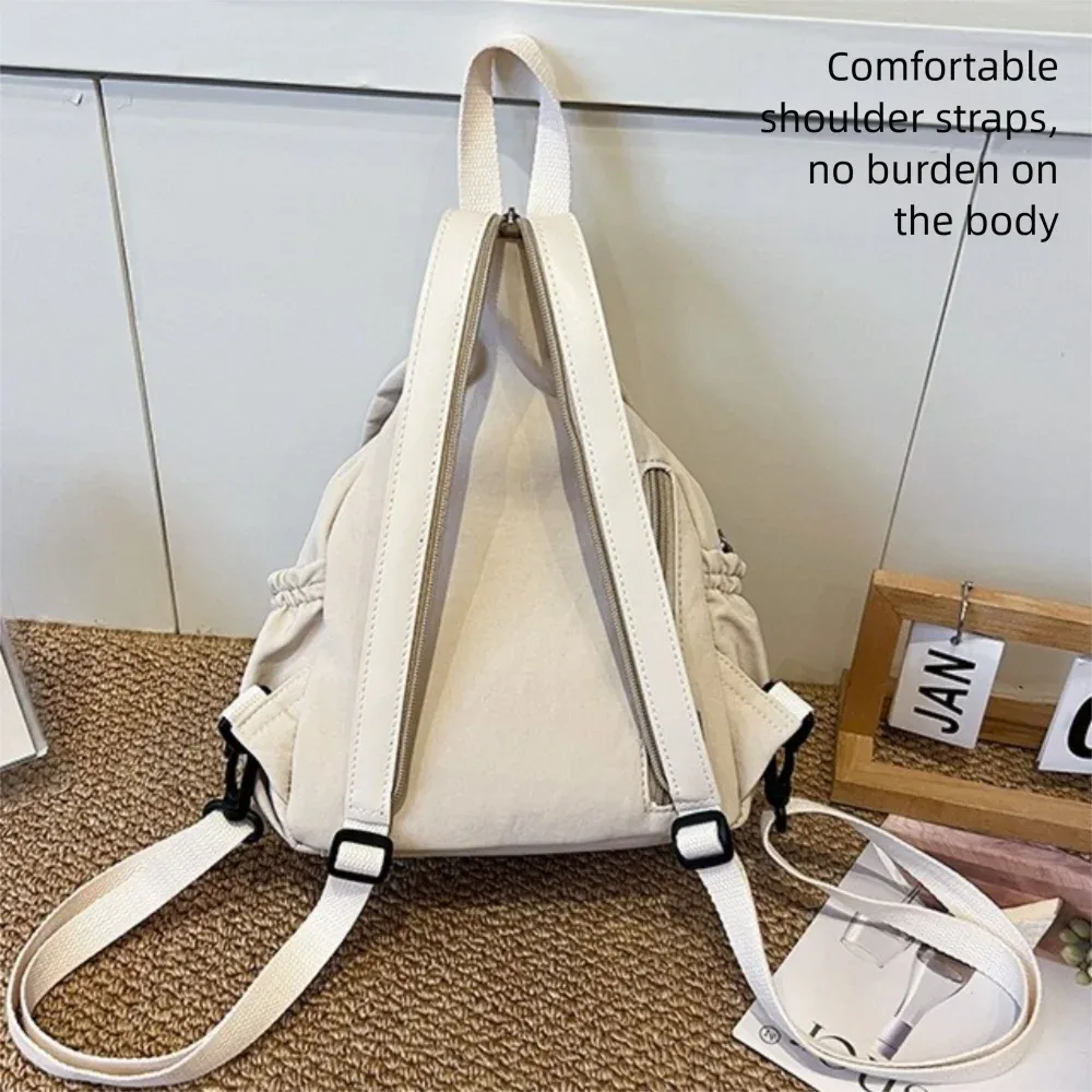 sac à dos polyvalent en nylon, sac à bandoulière étanche de grande capacité, sac de poitrine léger multifonctionnel, sac polochon