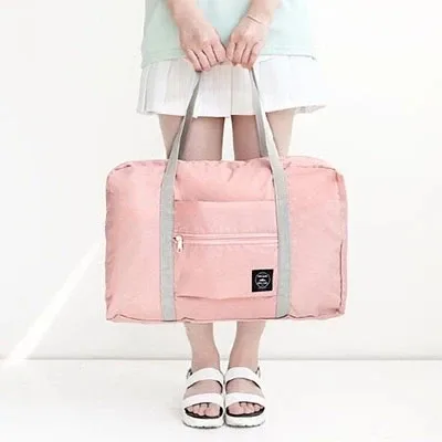 sacs de voyage pliables en nylon, sac de grande capacité, sacs à main imperméables pour femmes et hommes, rangement de voyage, organisateur d'emballage de vêtements
