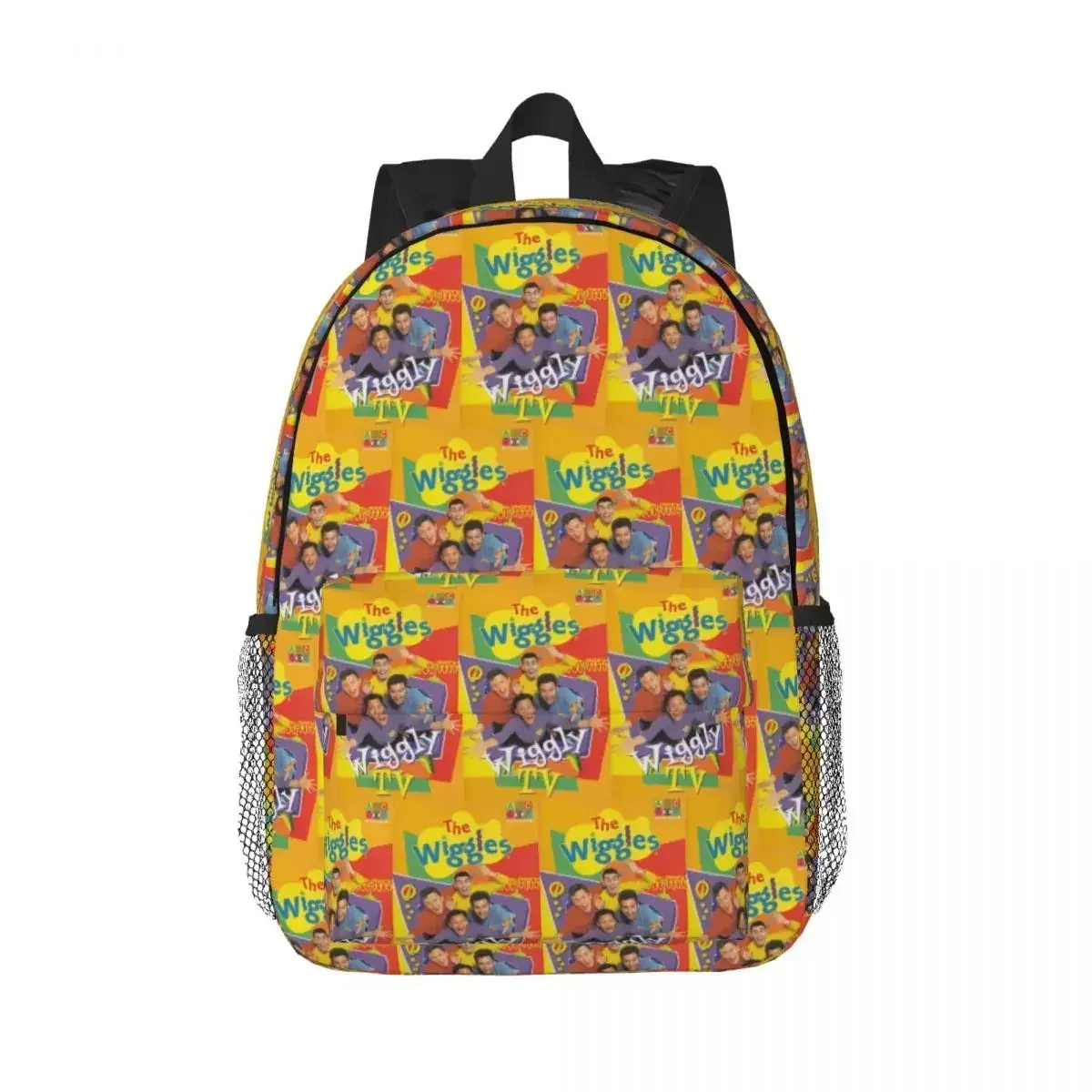 sac à dos the wiggles tv show music band pour étudiants, garçons et filles, sac d'école pour enfants, sacs à bandoulière pour ordinateur pour hommes et femmes