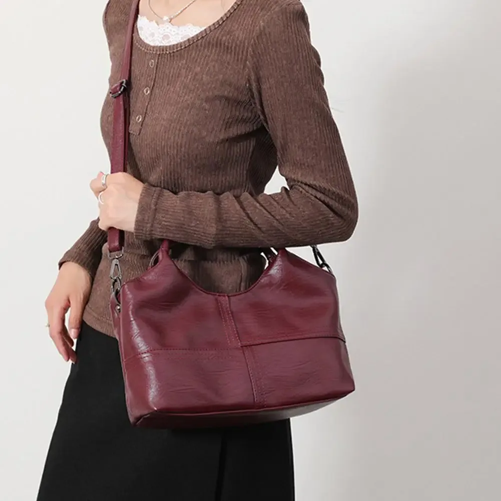 sac à bandoulière léger en cuir pu pour femmes, grand sac à bandoulière de banlieue, sangle souple, fourre-tout de travail et de voyage, y0f9, nouvelle collection
