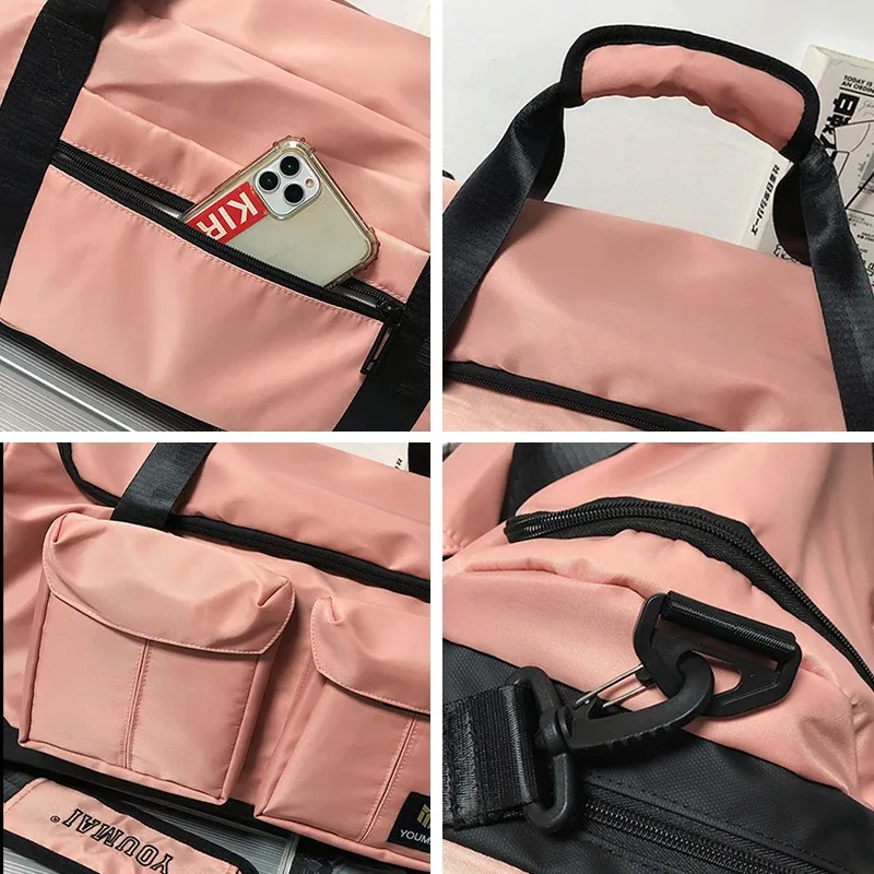 sac à dos de sport de grande capacité pour hommes et femmes, sac à main de voyage portable, sac de fitness multifonctionnel, sac à dos pour hommes, mode