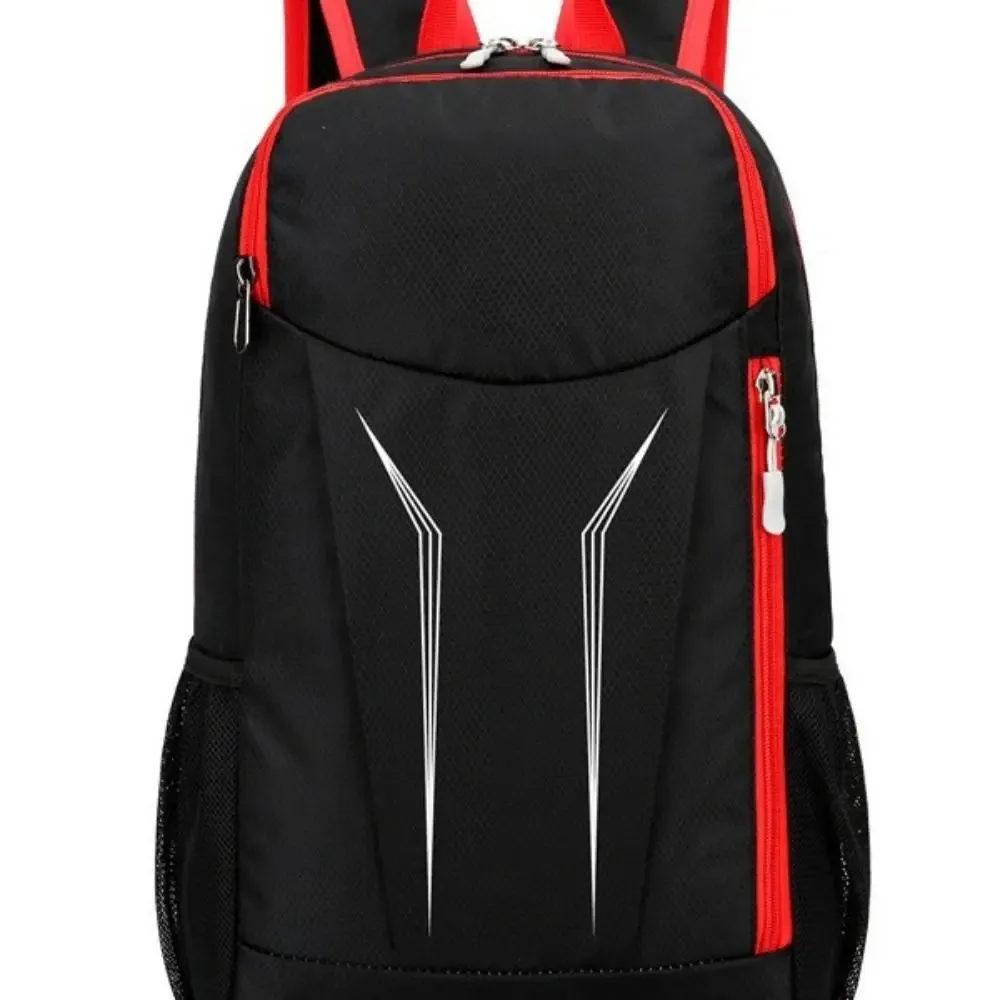 sac à dos d'alpinisme pliable ultraléger en nylon, grande capacité, sac à dos de cyclisme, fermeture éclair, imperméable, sac à dos de voyage pour activités de plein air