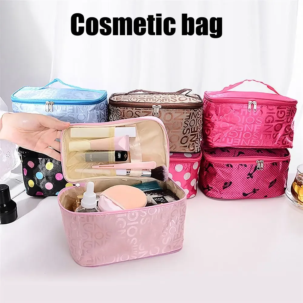 organisateur de rangement sac de maquillage pratique grande capacité accessoire de maquillage pochette cosmétique étanche voyage sac cosmétique maison