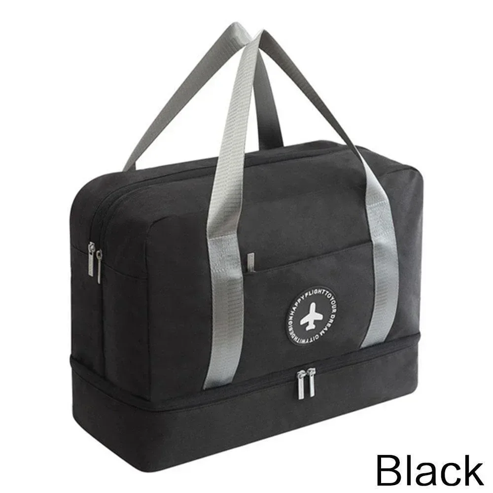 kismis sac de rangement de voyage sac de séparation sec et humide sac de plage portable sac de fitness de natation sac de rangement