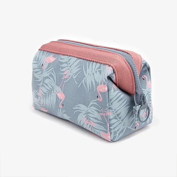 nouvelle mode sac cosmétique femmes étanche flamant sacs de maquillage organisateur de voyage kits de toilette sacs de maquillage portables esthéticienne