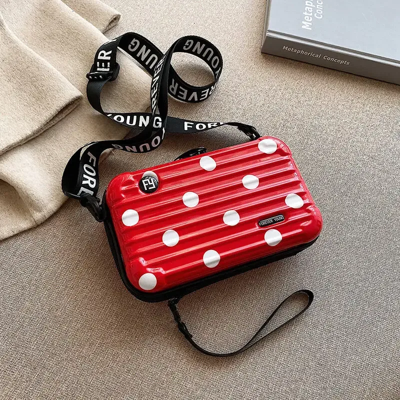 nouvelle mini valise, trousse de maquillage portable pour femme, trousse de maquillage grande capacité, trousse de maquillage imperméable à bandoulière pour extérieur