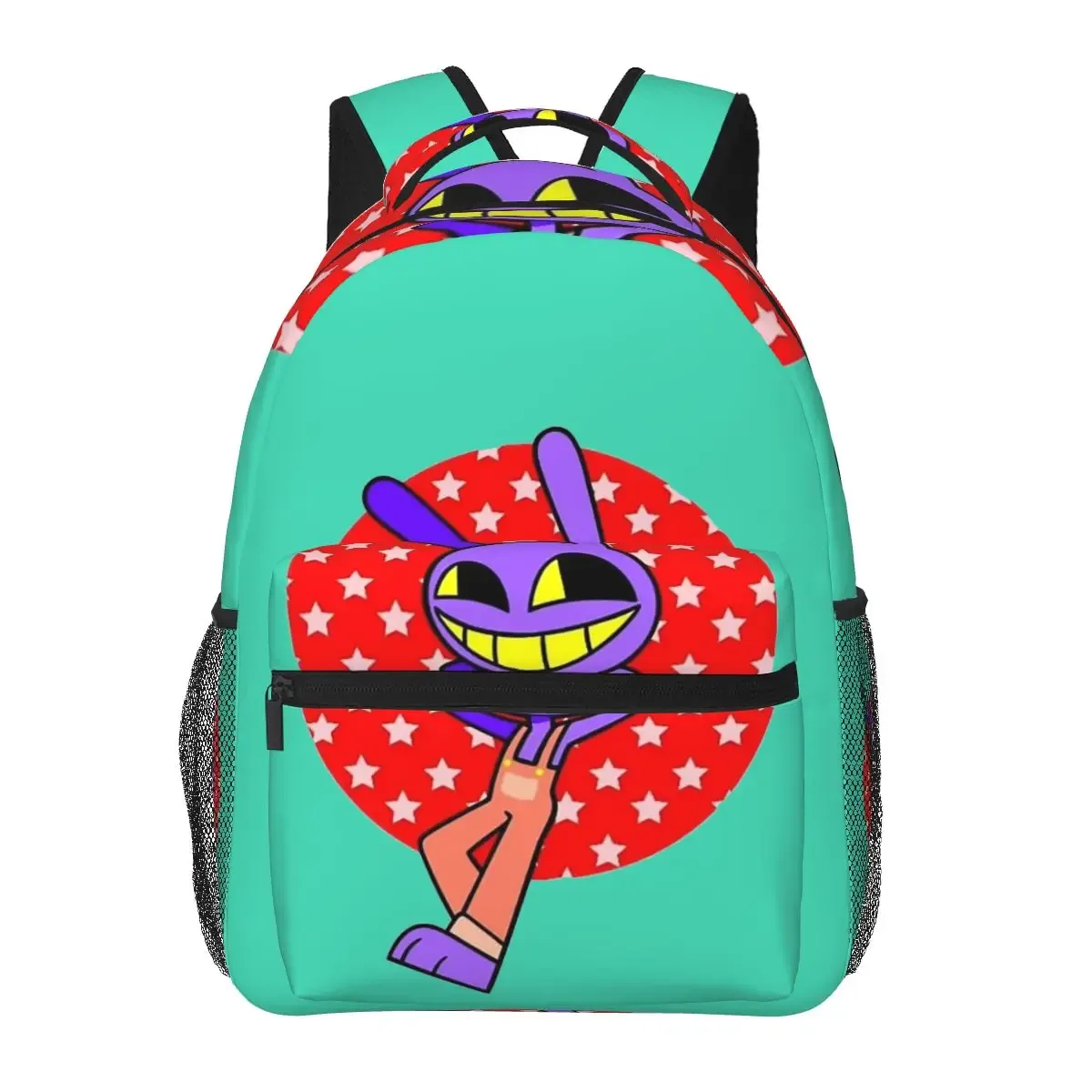 jax the amazing digital circus fanart animation series sacs à dos pour garçons et filles, sacs d'école pour étudiants, sac à dos pour ordinateur portable, sac à bandoulière
