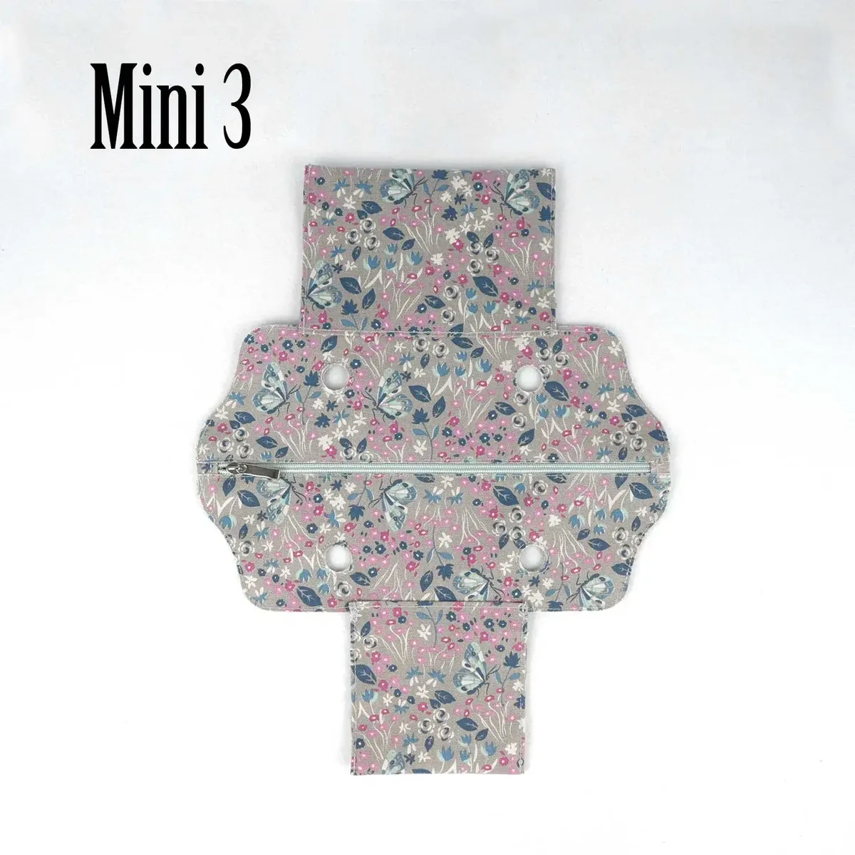 nouvel organisateur intérieur en tissu de toile à motifs floraux, grande capacité, pour sac obag classic standard mini, accessoire pour sac obag