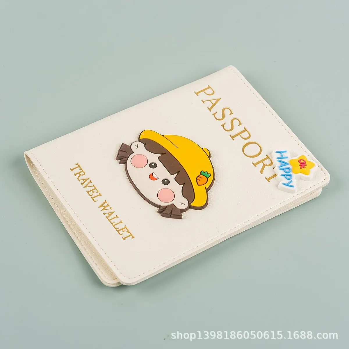 couverture de passeport sur le thème d'anime, porte-documents de voyage tendance pour sac essentiel quotidien, couvertures de passeport