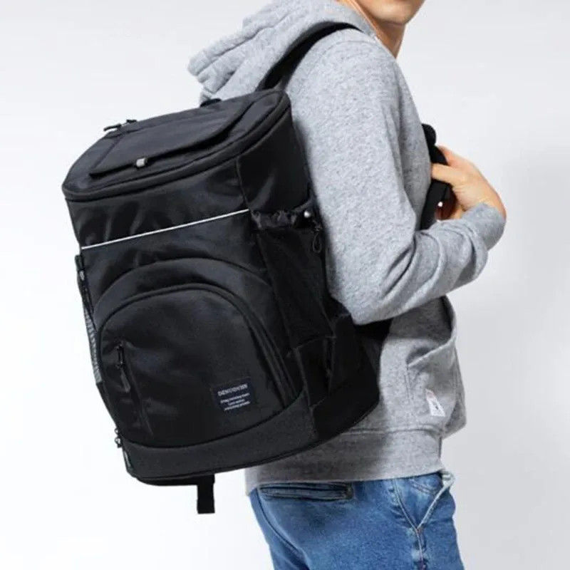 Sac à dos isotherme souple pour réfrigérateur, réfrigérateur isotherme thermique, voyage en plein air, plage, bière glacée, 30L