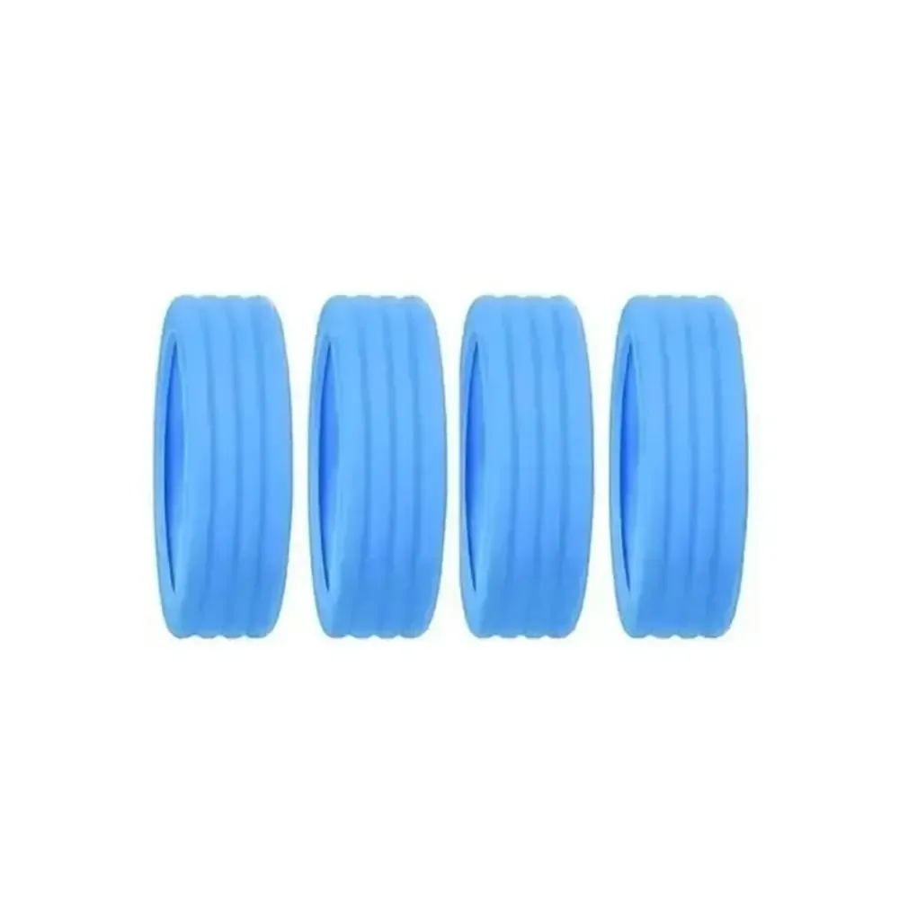 4/8 pièces/ensemble de protections de roues de bagages en silicone silencieuses, pièces de valise, essieux, patins de roulettes pour bagages de voyage