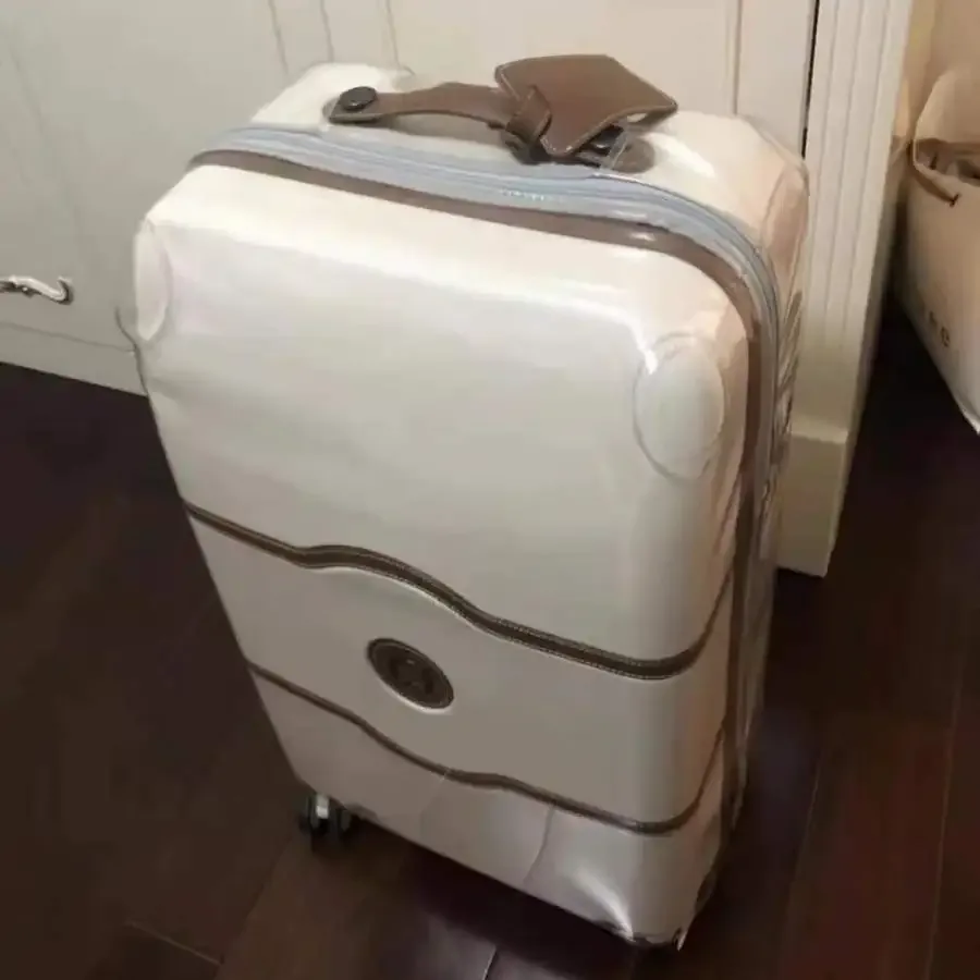 juste de bagage pour delsey, étui de protection air valise avec fermeture éclair, housses en cuir personnalisées, valise non incluse